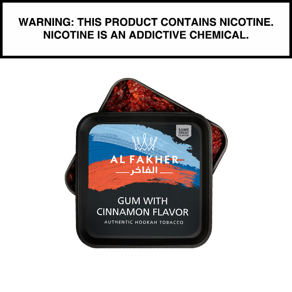 Al Fakher Al Fakher Shisha Tobacco 1kg Al Fakher Gum with Cinnamon Shisha 1kg