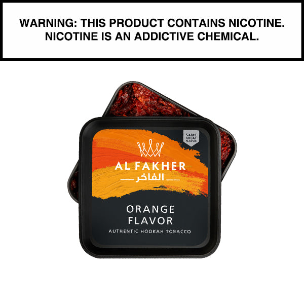Al Fakher Al Fakher Shisha Tobacco 1kg Al Fakher Orange Shisha 1kg