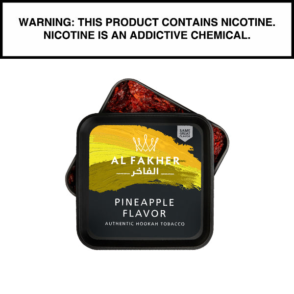 Al Fakher Al Fakher Shisha Tobacco 1kg Al Fakher Pineapple Shisha 1kg