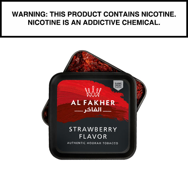 Al Fakher Al Fakher Shisha Tobacco 1kg Al Fakher Strawberry Shisha 1kg