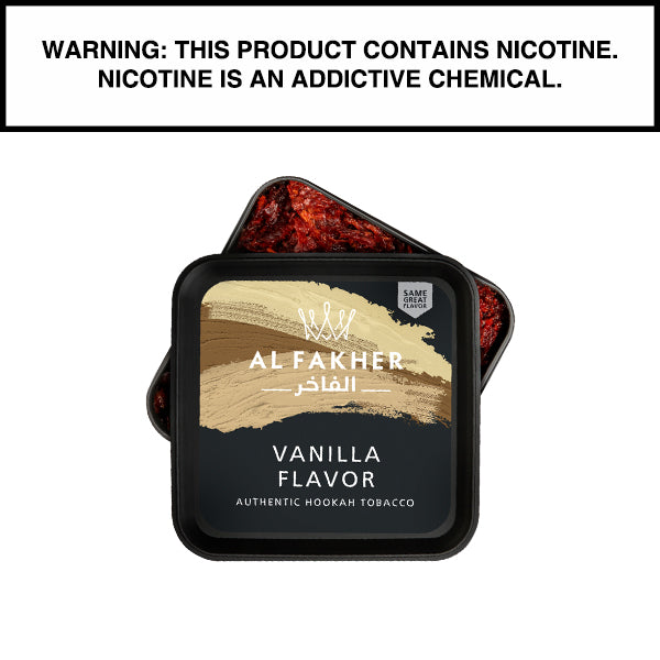 Al Fakher Al Fakher Shisha Tobacco 1kg Al Fakher Vanilla Shisha 1kg