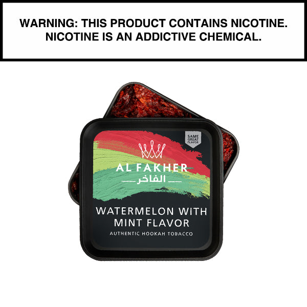 Al Fakher Al Fakher Shisha Tobacco 1kg Al Fakher Watermelon with Mint Shisha 1kg