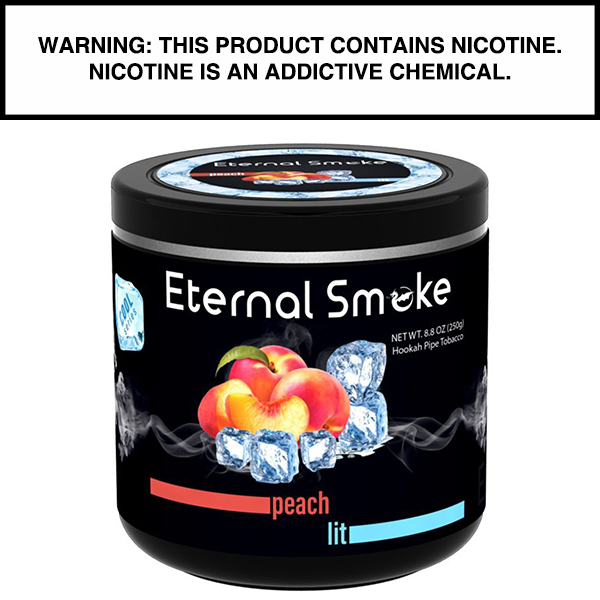 Eternal Smoke Eternal Smoke Hookah Tobacco 1kg Eternal Smoke Peach Lit Shisha 1kg