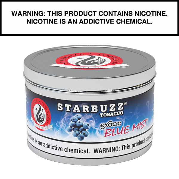 Starbuzz Starbuzz Exotic Shisha 250g Starbuzz Blue Mist Shisha 250g