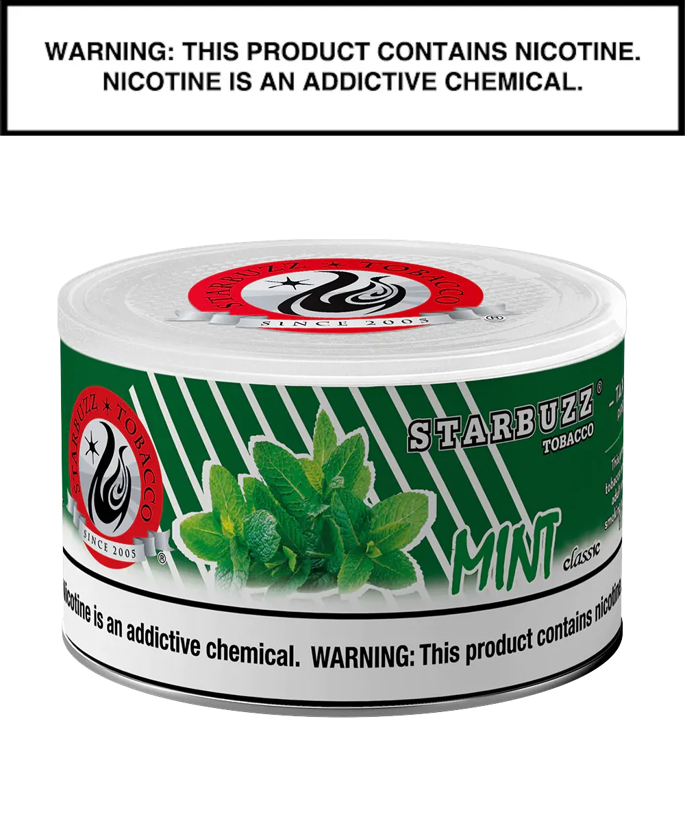 Starbuzz Starbuzz Classic Shisha 250g Starbuzz Mint Shisha 250g