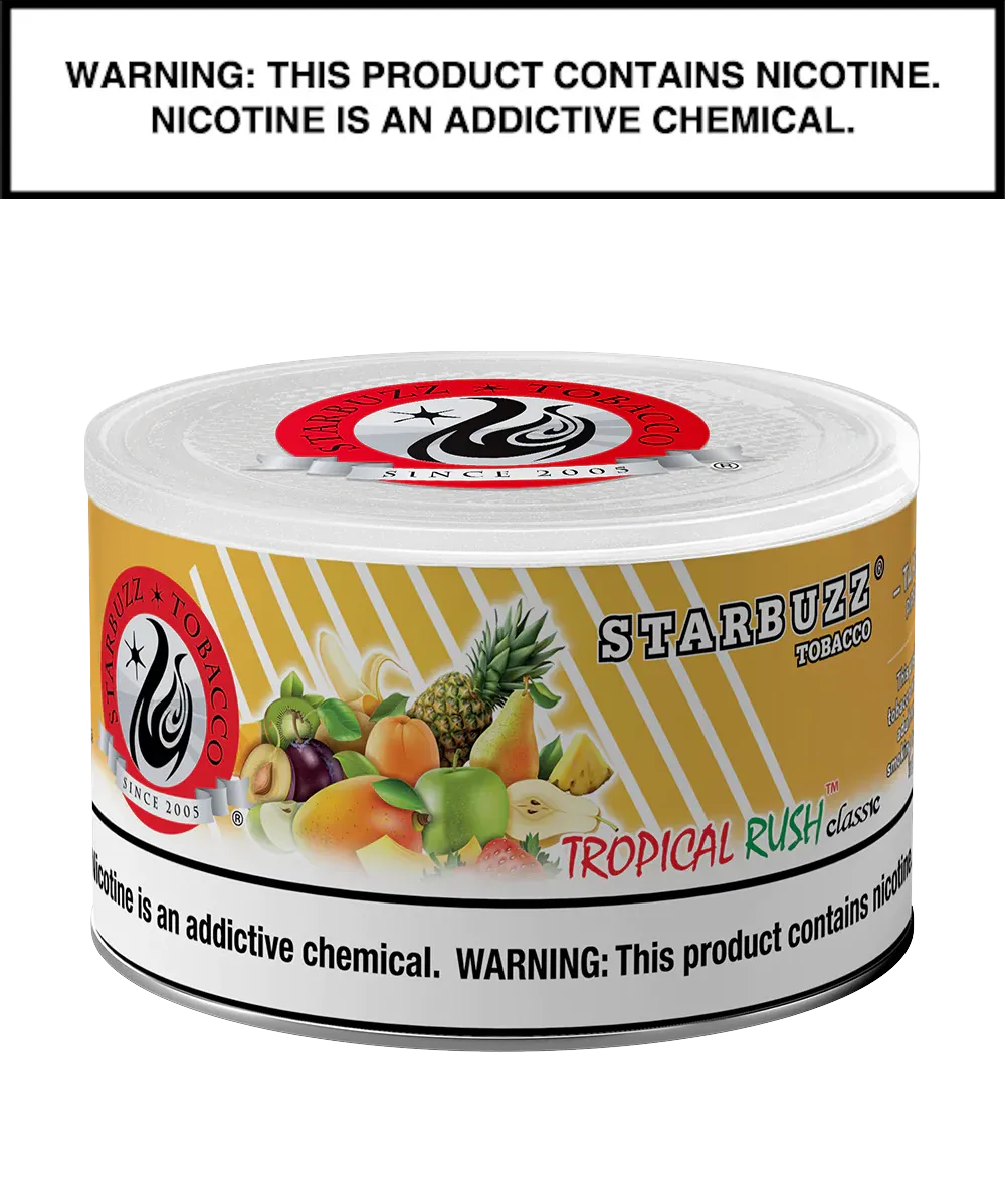 Starbuzz Starbuzz Classic Shisha 250g Starbuzz Tropical Rush Shisha 250g