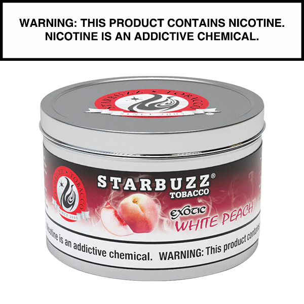 Starbuzz Starbuzz Exotic Shisha 250g Starbuzz White Peach Shisha 250g