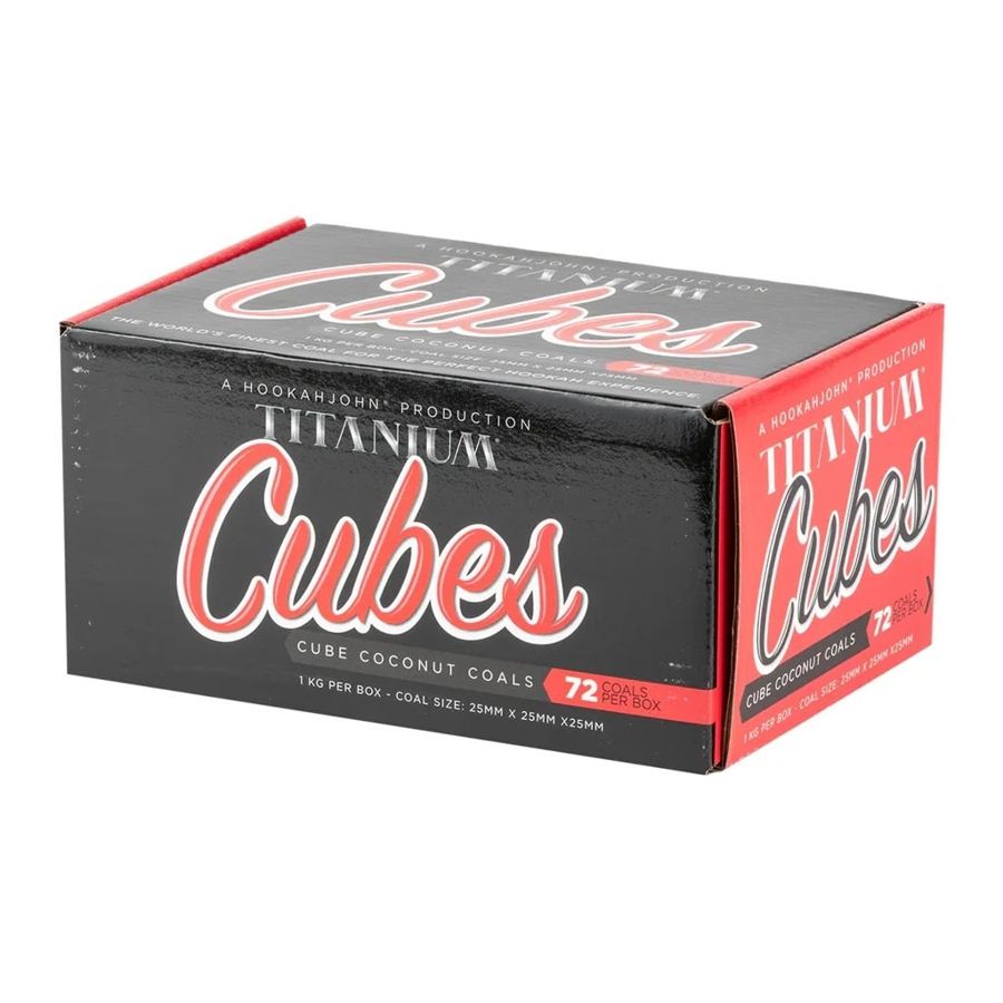 Titanium Coconut Charcoal Cubes Coconut Charcoal Cubes
