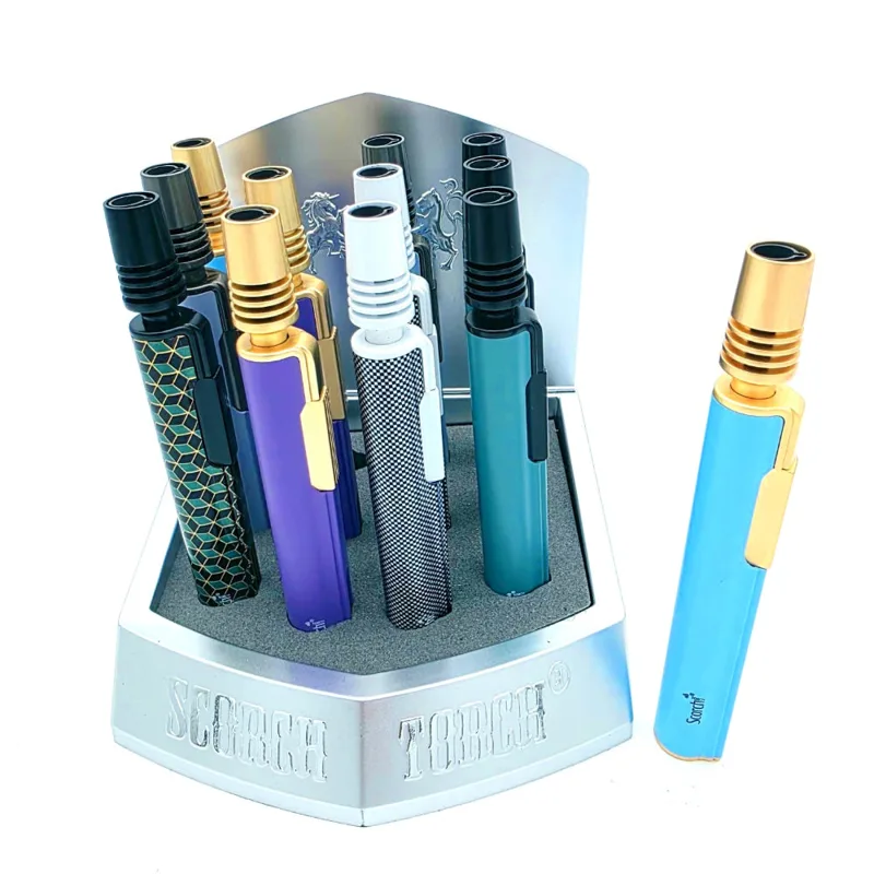 Scorch Torch Pocket Torches Scorch Torch (61845) Tall Pencil Flame Large Torch Lighter 12Pk