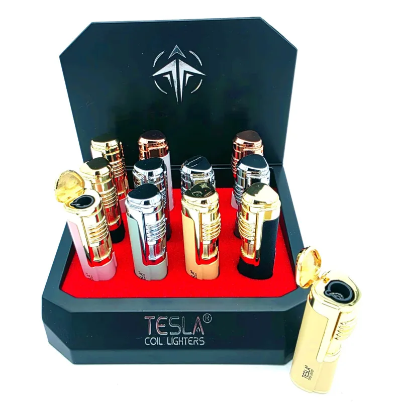Scorch Torch Pocket Torches Tesla Easy Slide (61705T) Torch - By Scorch Torch 12PK