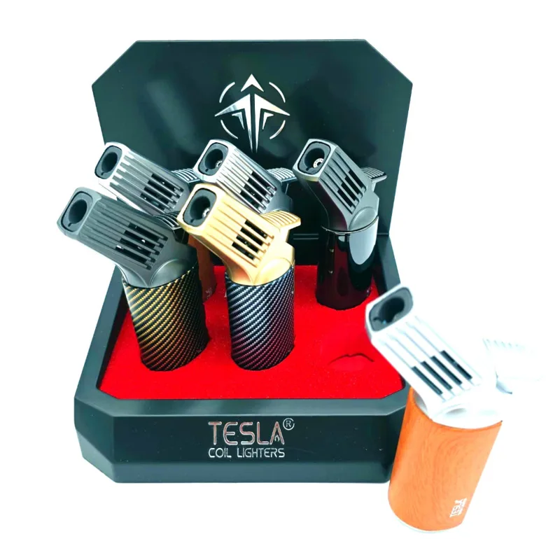 Scorch Torch Pocket Torches Tesla Elegant(61633T) Torch Lighter- By Scorch Torch 6PK