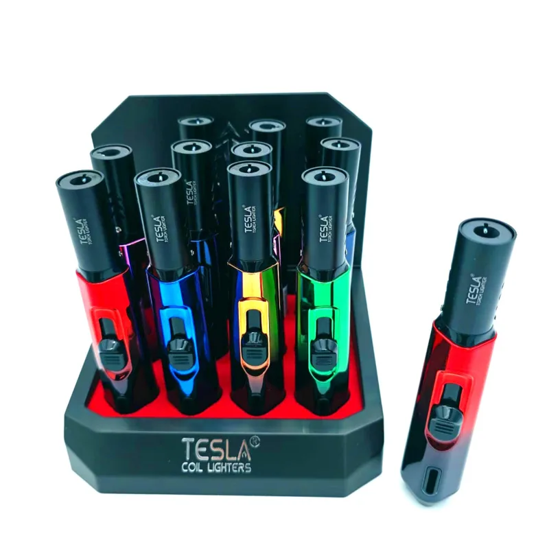Scorch Torch Pocket Torches Tesla Pencil (61681-T) Torch Lighter - By Scorch Torch 12PK