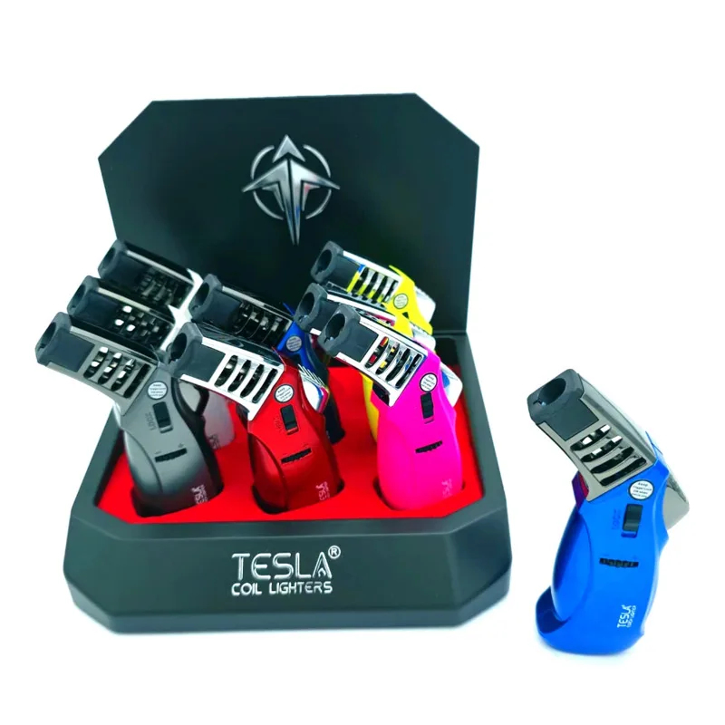 Scorch Torch Single Flame Torches Tesla Turbo Torch (61643-T) By Scorch Torch Single Flame