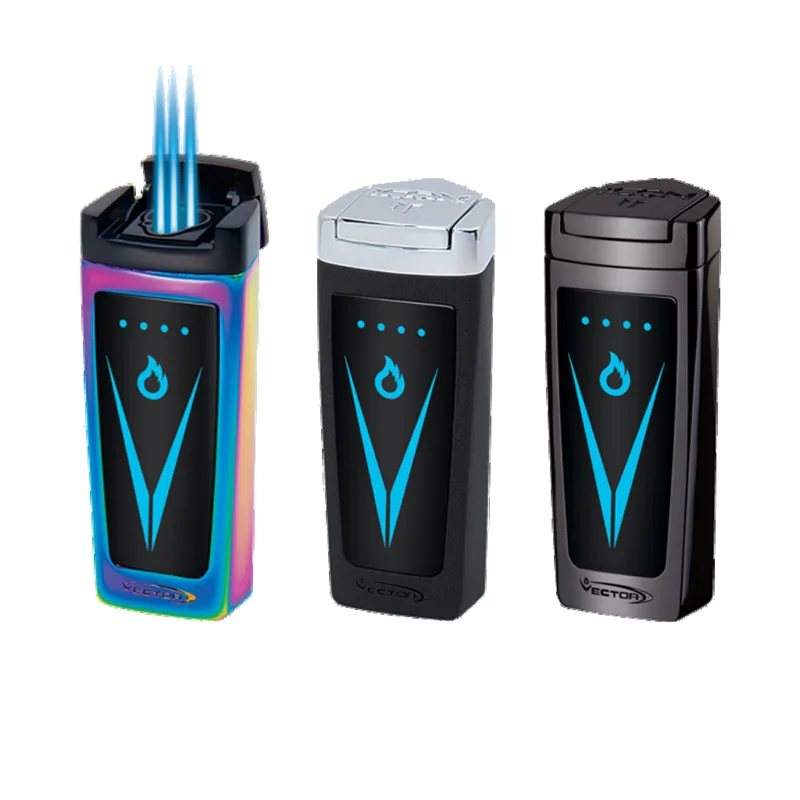 Vector Electric Arc & Icon Series Vector Icon II Electric Triple Flame Torch Lighter
