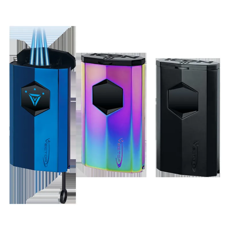 Vector Electric Arc & Icon Series Vector Icon III Electric Quadruple Flame Torch Lighter