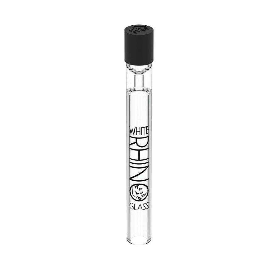 White Rhino Glass Chillum Glass Chillum