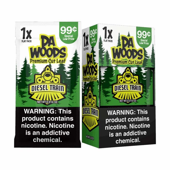 Da Wood Pre-Cut Leaf Diesel Train