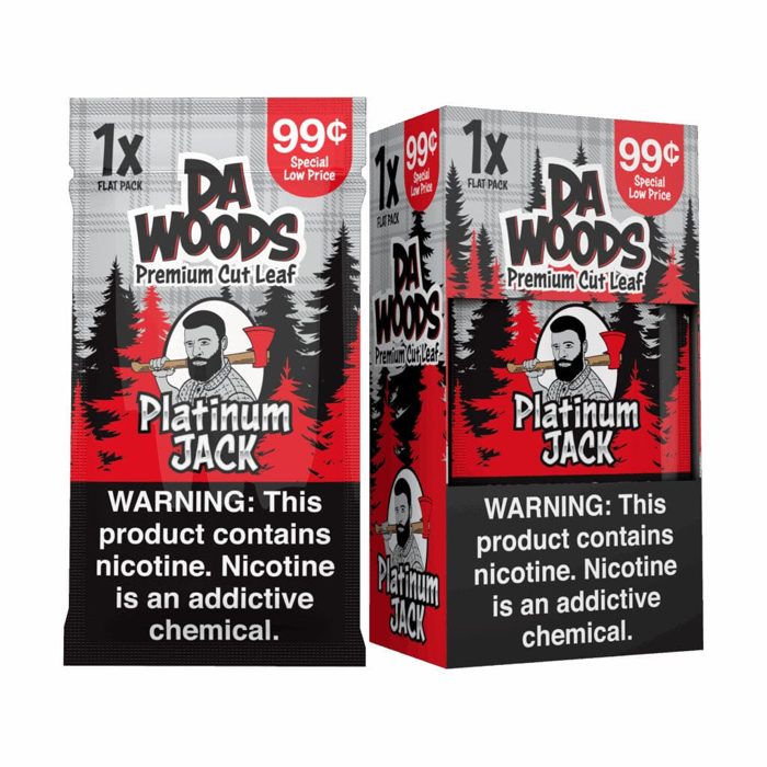 Da Wood Pre-Cut Leaf Platinum Jack