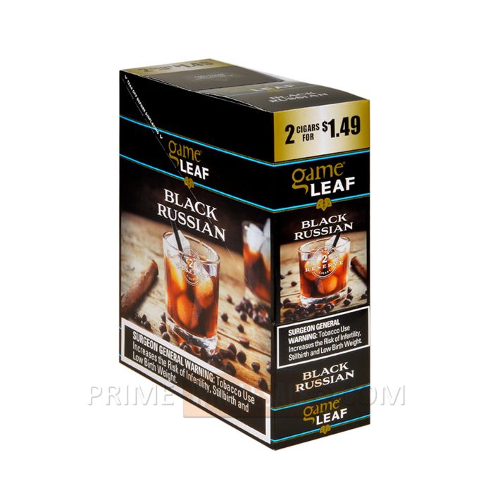 Game Cigarillos Black Russian