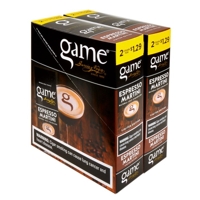 Game Cigarillos Foil Espresso Martini