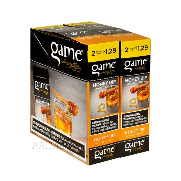 Game Cigarillos Foil Honey Dip