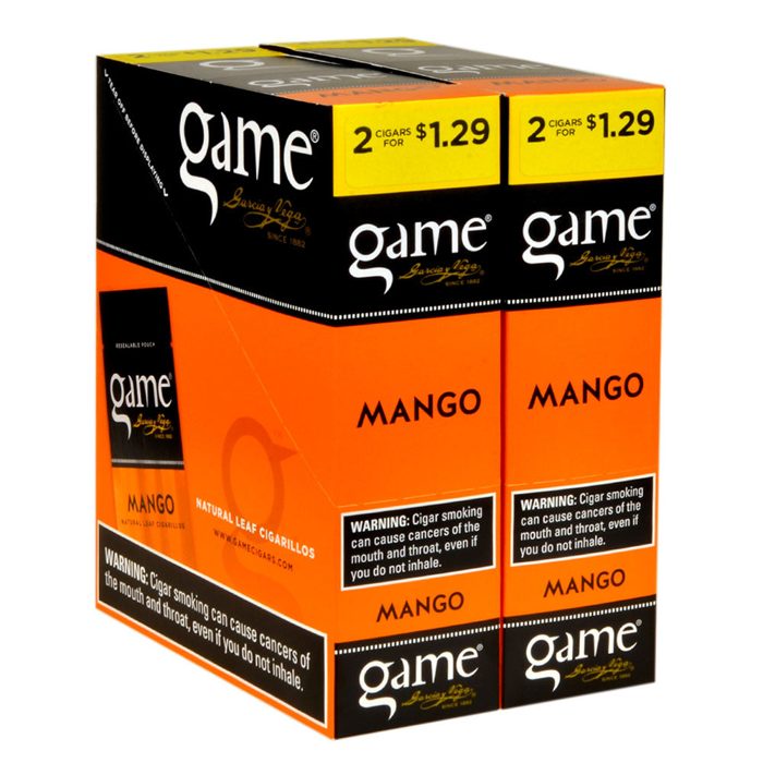 Game Cigarillos Foil Mango