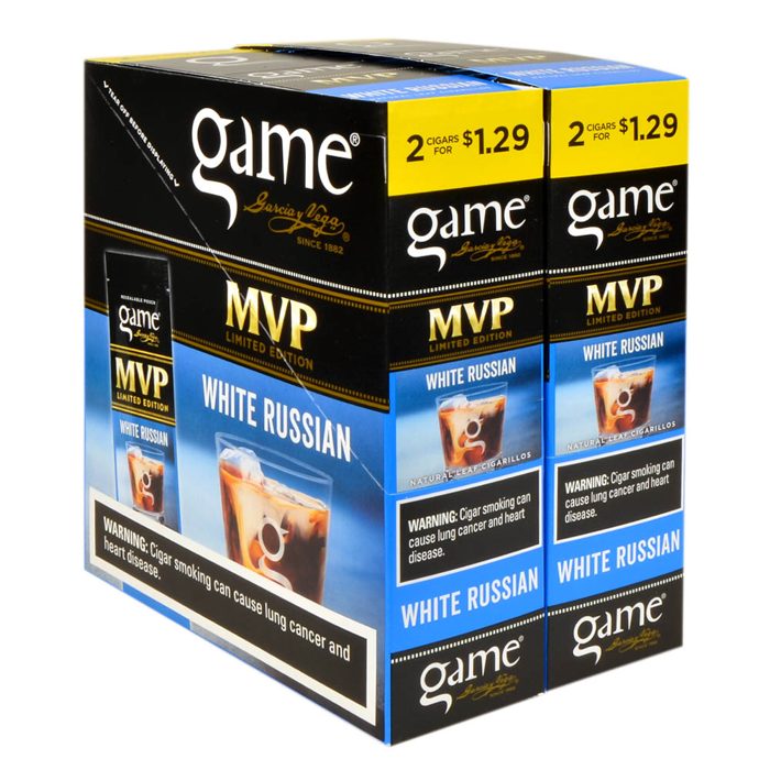 Game Cigarillos Foil MVP White Russian