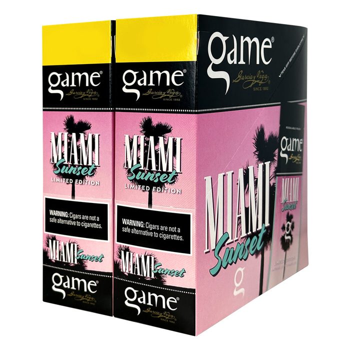 Game Cigarillos Miami Sunset