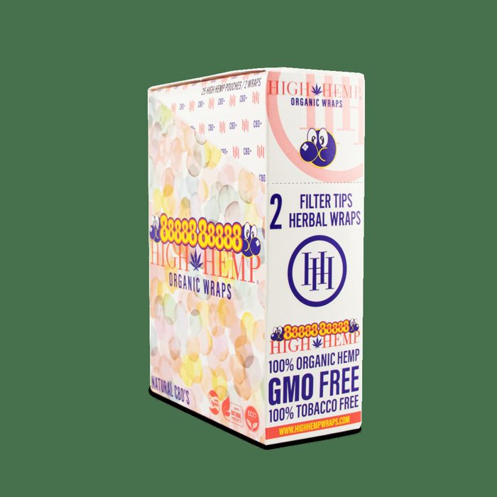 High Hemp Organic Wraps 88888 88888