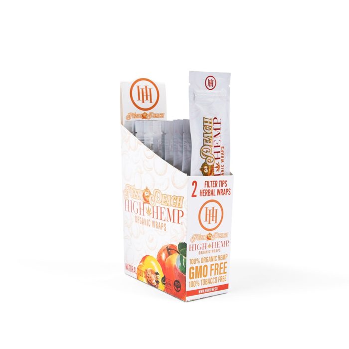 High Hemp Organic Wraps Fuzzy Peach