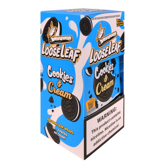 Loose Leaf Wraps Cookies & Cream