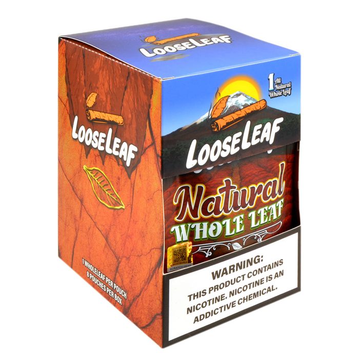 Loose Leaf Wraps Natural Whole Leaf