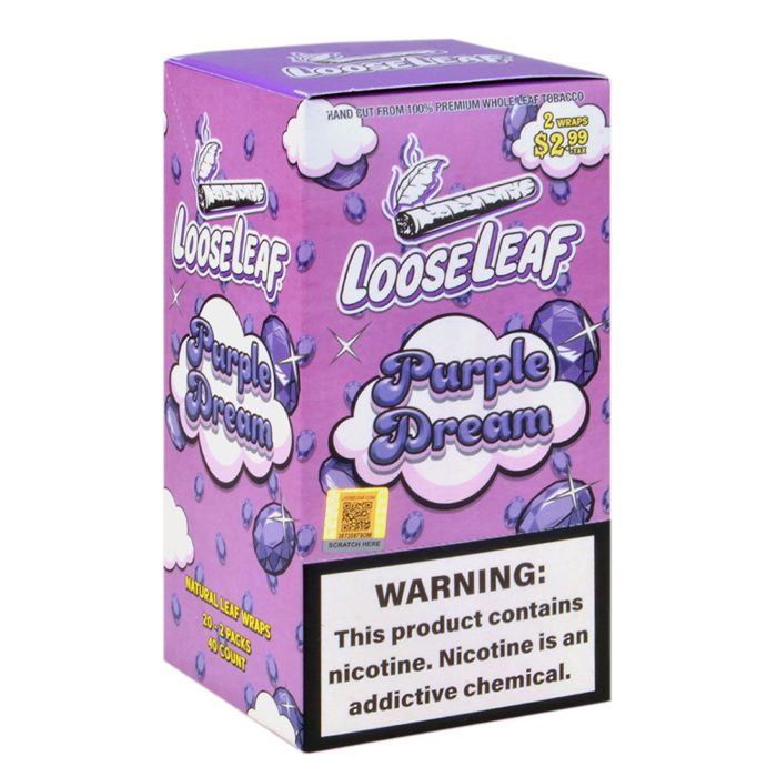 Loose Leaf Wraps Purple Dream