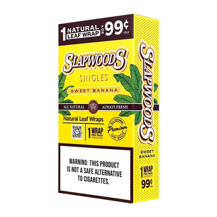 Slapwoods Natural Cigar Wraps Banana