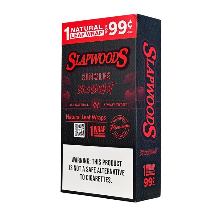 Slapwoods Natural Cigar Wraps Bloodshot