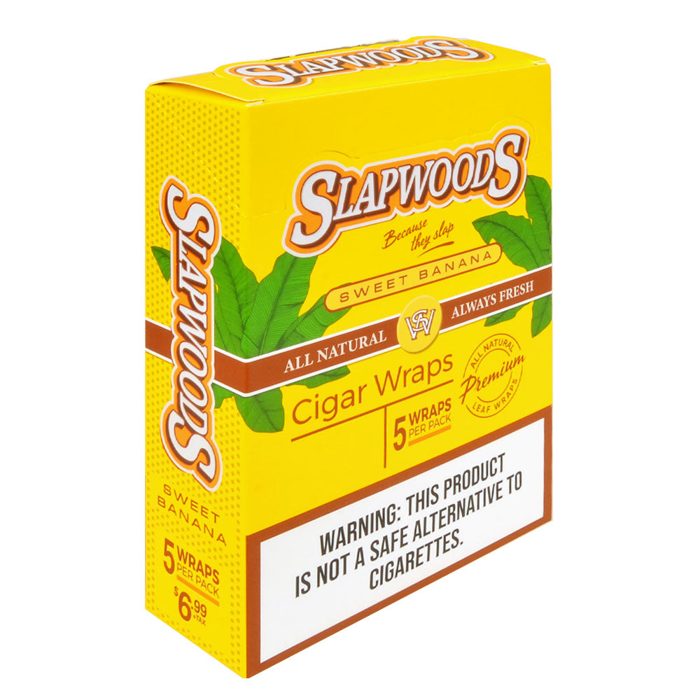 Slapwoods Natural Cigar Wraps Sweet Banana