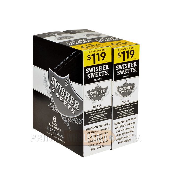 Swisher Sweets Cigarillos Black