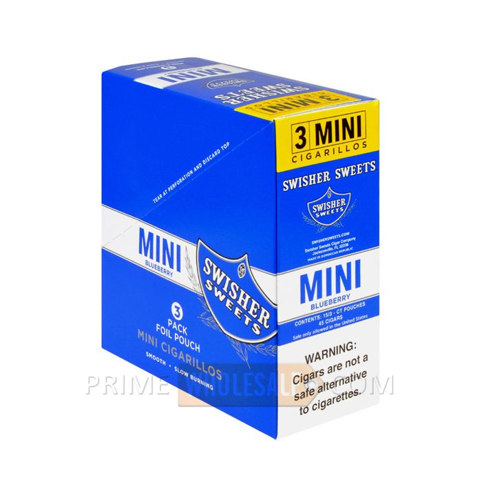 Swisher Sweets Cigarillos Blueberry Mini