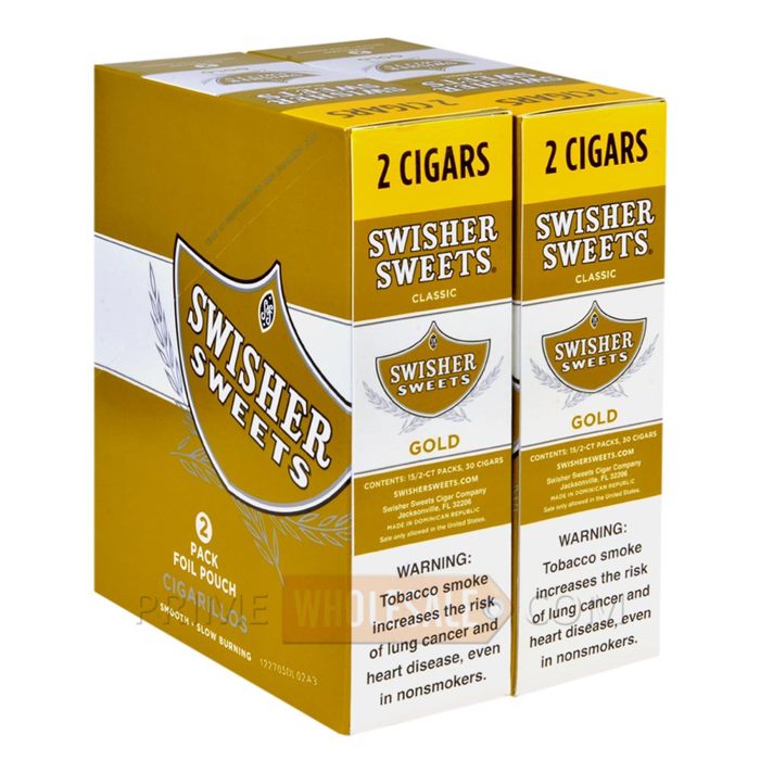 Swisher Sweets Cigarillos Gold