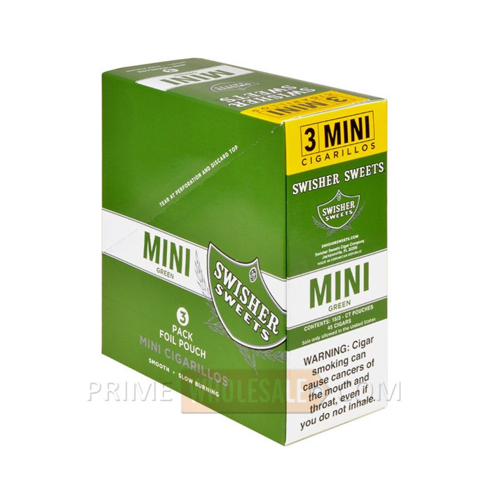 Swisher Sweets Cigarillos Green Mini