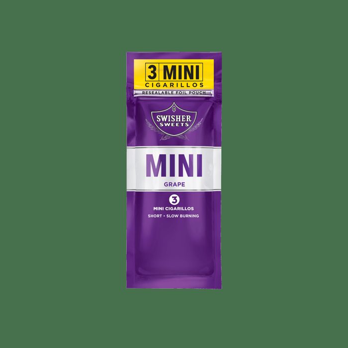 Swisher Sweets Cigarillos Mini Grape