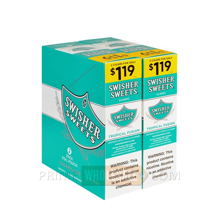 Swisher Sweets Cigarillos Tropical Fusion