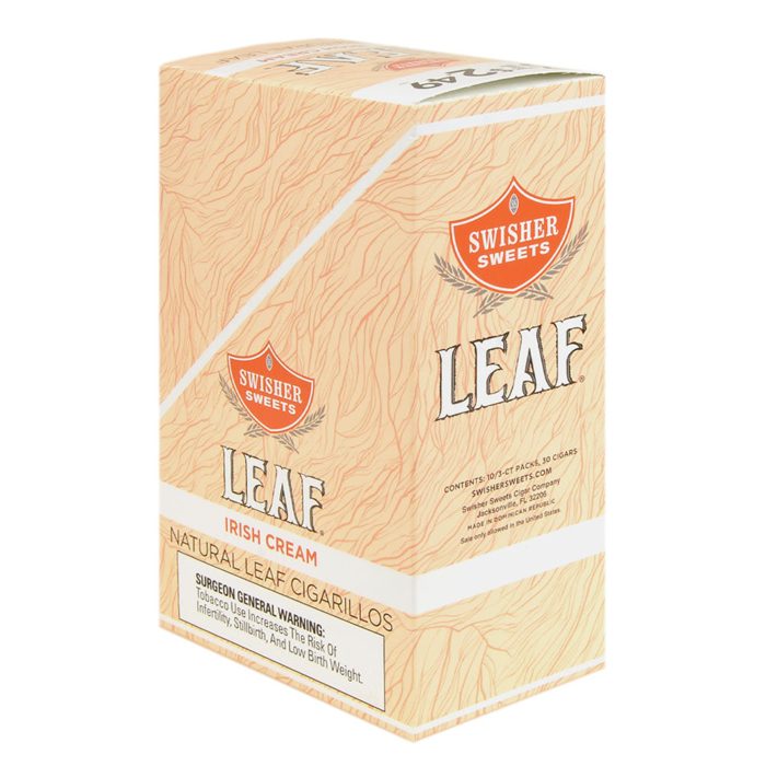 Swisher Sweets Leaf Irish Cream
