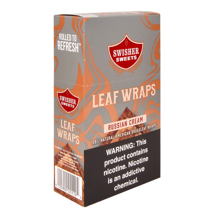 Swisher Sweets Leaf Wraps Russian Cream