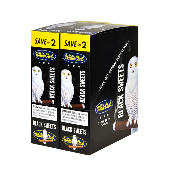 White Owl Cigarillos Black Sweets