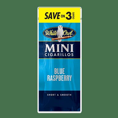 White Owl Cigarillos Blue Raspberry Mini
