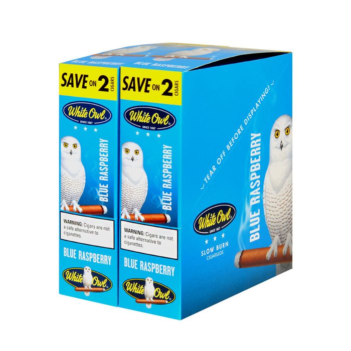 White Owl Cigarillos Blue Raspberry