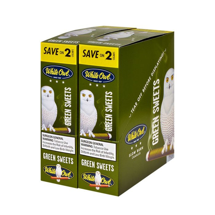 White Owl Cigarillos Green Sweets