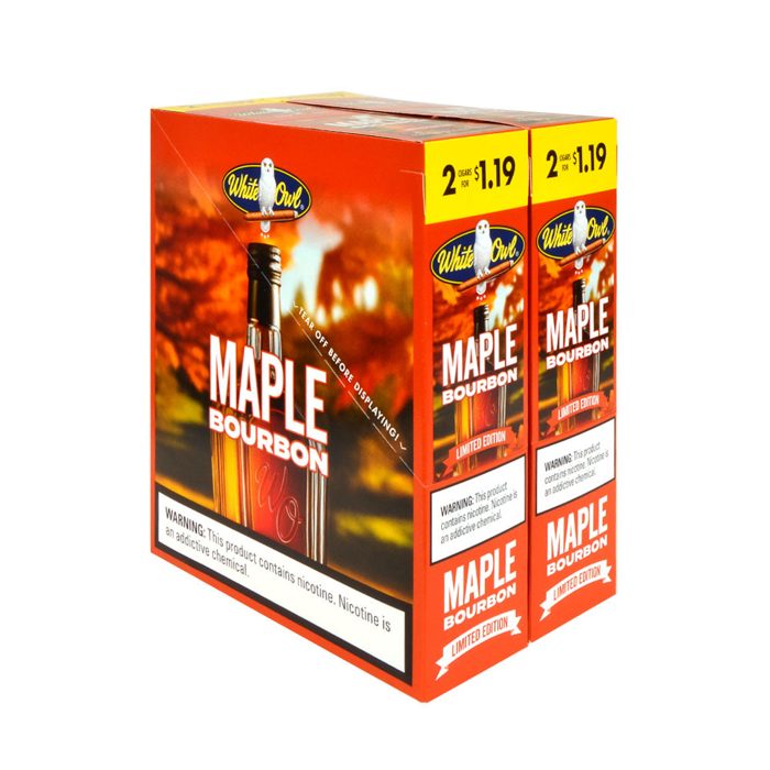 White Owl Cigarillos Maple Bourbon