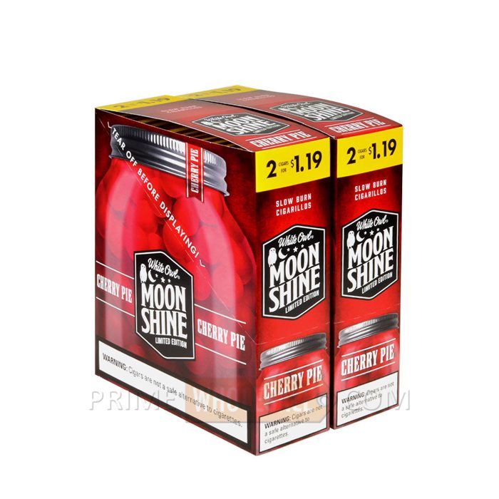 White Owl Cigarillos Moonshine Cherry Pie